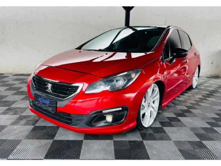 PEUGEOT - 308 - 2015/2016 - Vermelha - R$ 53.900,00