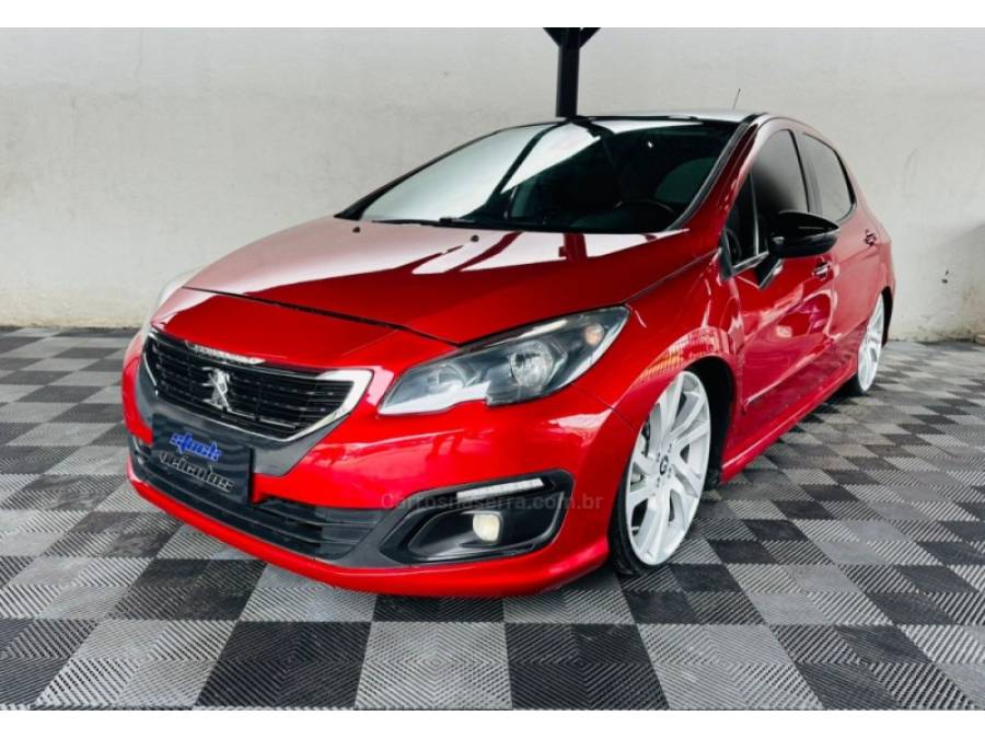 PEUGEOT - 308 - 2015/2016 - Vermelha - R$ 53.900,00