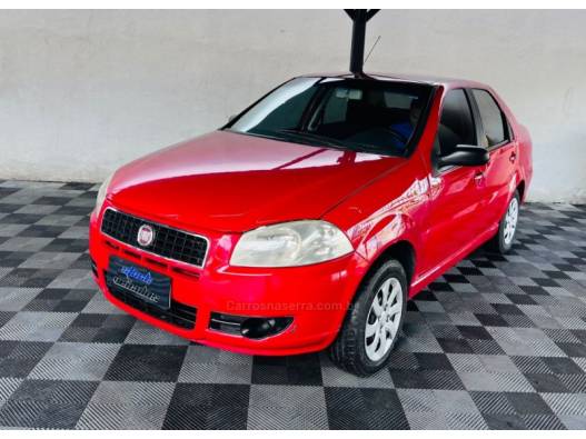FIAT - SIENA - 2009/2010 - Vermelha - Sob Consulta