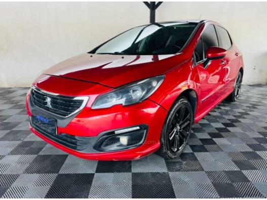 PEUGEOT - 308 - 2015/2016 - Vermelha - R$ 51.900,00