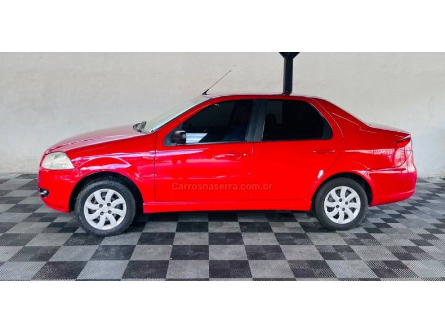 FIAT - SIENA - 2009/2010 - Vermelha - Sob Consulta
