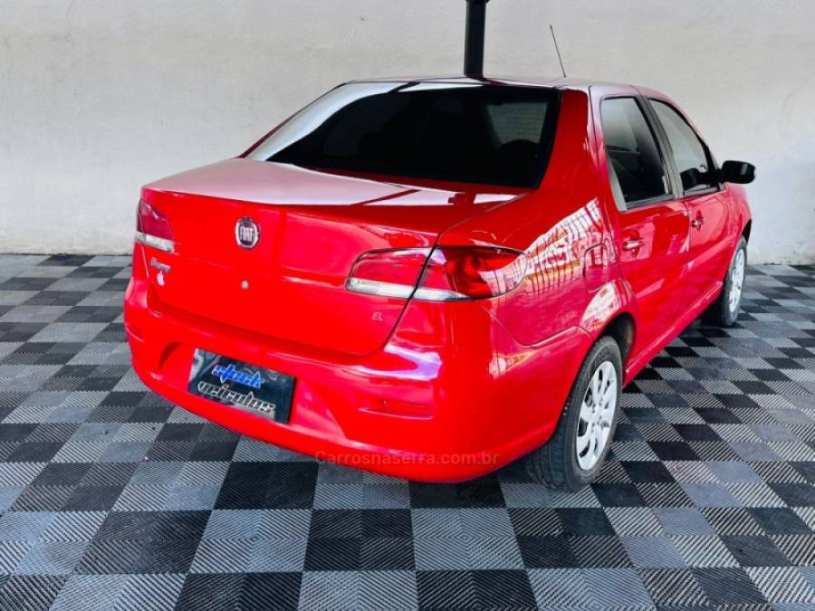 FIAT - SIENA - 2009/2010 - Vermelha - Sob Consulta
